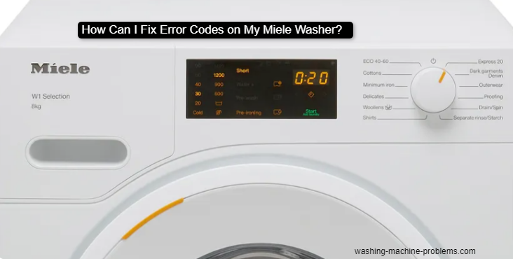 common problems with miele washing machines