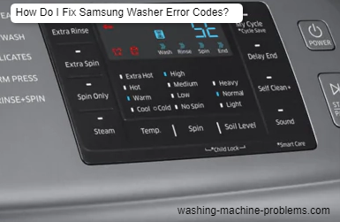 common problems with samsung washing machines
