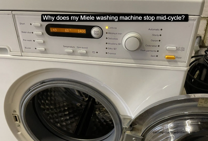 common problems with miele washing machines